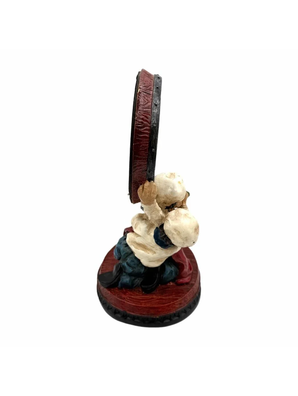 Italian Chefs with Vino Bottle Resin Standing Picture Frame – 4.25